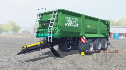 Krampe Bandit 800 shamrock green para Farming Simulator 2013