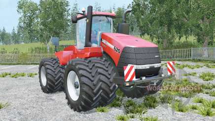 Case IH Steiger 620 double wheels para Farming Simulator 2015