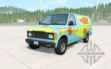 Gavril H-Series The Mystery Machine para BeamNG Drive