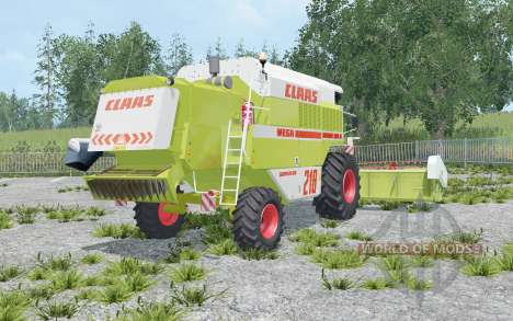 Claas Dominator 218 Mega para Farming Simulator 2015
