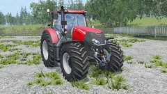 Case IH Optum 300 CVX twin wheels para Farming Simulator 2015