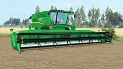 A John Deere S690i pantone gᶉeen para Farming Simulator 2015