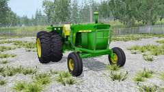 John Deere 4020 double wheels para Farming Simulator 2015