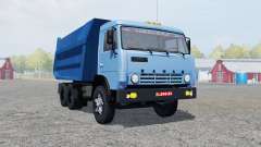 KamAZ-55111 moderadamente cor azul para Farming Simulator 2013