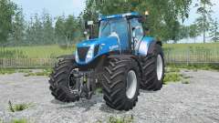 New Holland T7.270 spanish sky blue para Farming Simulator 2015