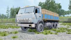 KamAZ 55102 com um trailer para Farming Simulator 2015