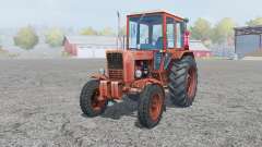 MTZ-80, Bielorrússia macio, de cor vermelho- para Farming Simulator 2013
