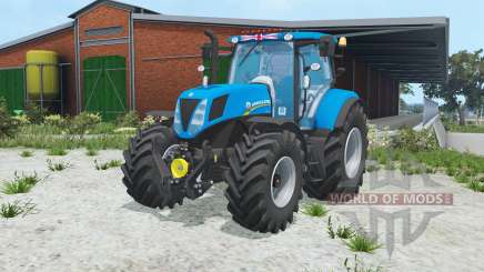 New Holland T7.170 rich electric blue para Farming Simulator 2015