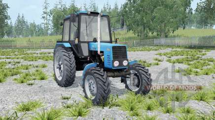 MTZ-82.1 Bielorrússia cor azul para Farming Simulator 2015