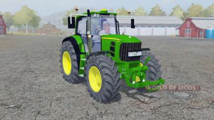 John Deere 7530 Premium wheel weights para Farming Simulator 2013