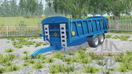 Marshall QM-16 correct sized wheels para Farming Simulator 2015