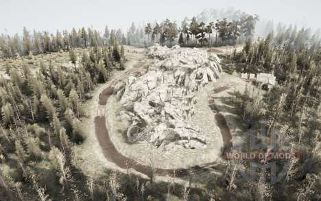 Ilinsk - região Montanhosa para Spintires MudRunner