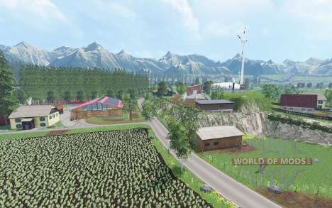 Oberwiesen para Farming Simulator 2015