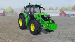 A John Deere 6150R froɳt carregador para Farming Simulator 2013