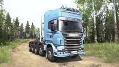 Scania R730 Topline 10x10 para MudRunner