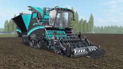 Grimme Maxtron 620 turquoise blue para Farming Simulator 2017