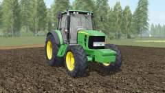 John Deere 6030&7030 Premium with weights para Farming Simulator 2017