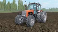 MTZ-1221 Bielorrússia luz de cor laranja para Farming Simulator 2017