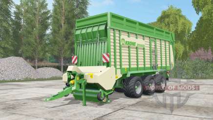 Krone ZX 550 GD pigment green para Farming Simulator 2017