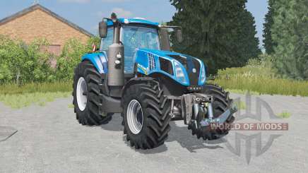 New Holland T8.320 lowering tire pressure para Farming Simulator 2015