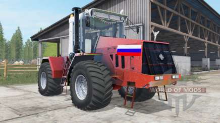 Kirovets K-744R3 cor vermelha para Farming Simulator 2017