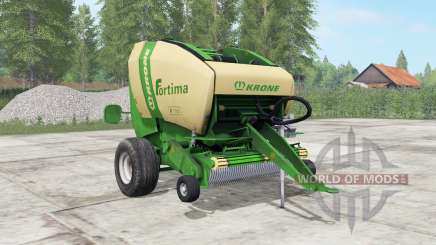 Krone Fortima V 1500 pantone green para Farming Simulator 2017