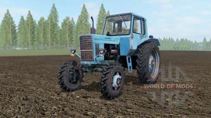 MTZ-82 Bielorrússia azul Okas para Farming Simulator 2017