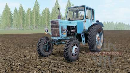 MTZ-80, Bielorrússia soft-cor azul para Farming Simulator 2017