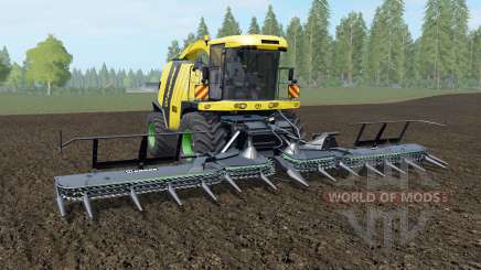 Krone BiG X 1100 banana yellow para Farming Simulator 2017