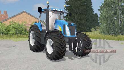 New Holland T8020 process cyan para Farming Simulator 2015