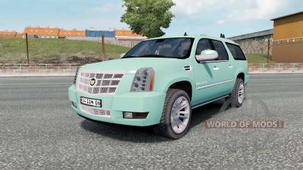 Cadillac Escalade ESV Platinum Edition 2008 para Euro Truck Simulator 2