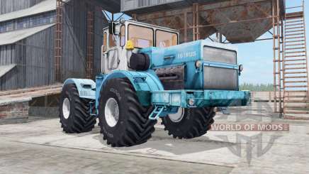 Kirovets K-700A cor azul-turquesa para Farming Simulator 2017