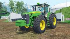 John Deere 8130 dark pastel green para Farming Simulator 2015
