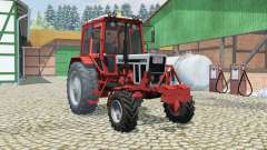 MTZ-82 Bielorrússia laranja-cor vermelha para Farming Simulator 2013
