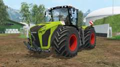 Claas Xerion 5000 Trac VC wheel shader para Farming Simulator 2015