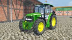 John Deere 5100R  front loader para Farming Simulator 2013