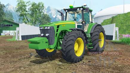 John Deere 8130 dark pastel green para Farming Simulator 2015