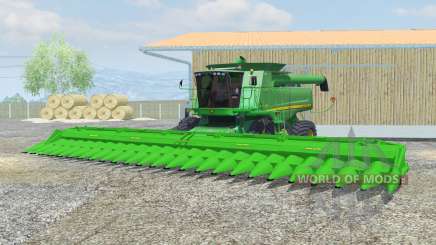 John Deere 9770 STS dual front wheels para Farming Simulator 2013