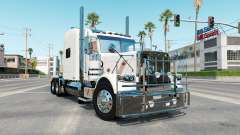 Peterbilt 389 rose white para American Truck Simulator