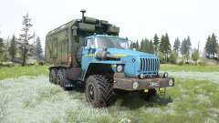 Ural-4320 soft-cor azul para MudRunner