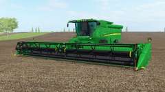 A John Deere S690i norte do texas greeᶇ para Farming Simulator 2017