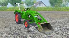 Deutz D 30 front loader para Farming Simulator 2013