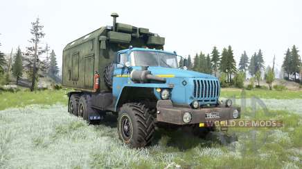 Ural-4320 soft-cor azul para MudRunner