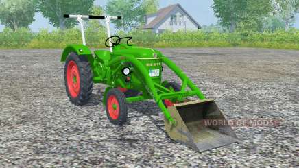 Deutz D 30 front loader para Farming Simulator 2013