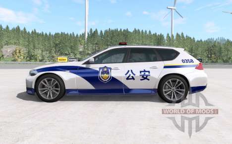 ETK 800-Series Chinese Police para BeamNG Drive