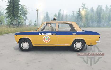 VAZ-2101 POLÍCIA DE TRÂNSITO DA URSS para Spin Tires