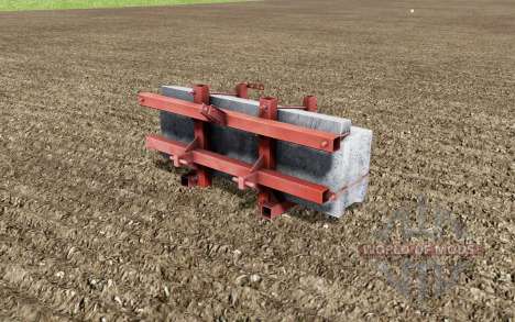 Caseiro contrapeso para Farming Simulator 2017