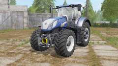 A New Holland T7.290&T7.315 Azul Poweɽ para Farming Simulator 2017