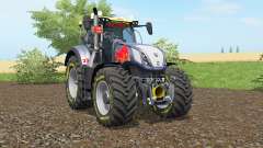 A New Holland T7.290 Vermelho Rikiᶒ para Farming Simulator 2017