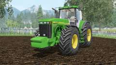 A John Deere 8400 norte do texas greeꞑ para Farming Simulator 2015